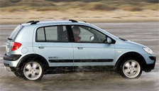 Hyundai Getz Cross Alloy Wheels and Tyre Packages.